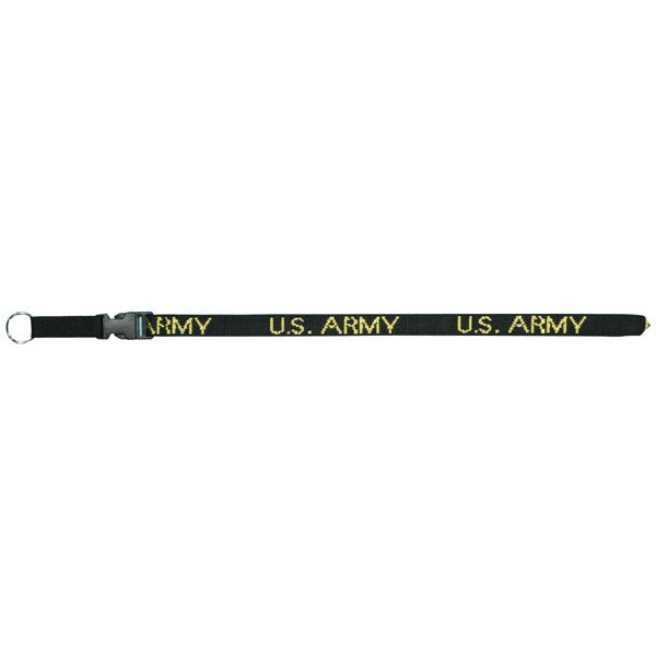 U.S. Army DEMB Embroidered Removeable Lanyard