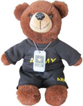 Army Bear in PT Outfit and Dog Tag