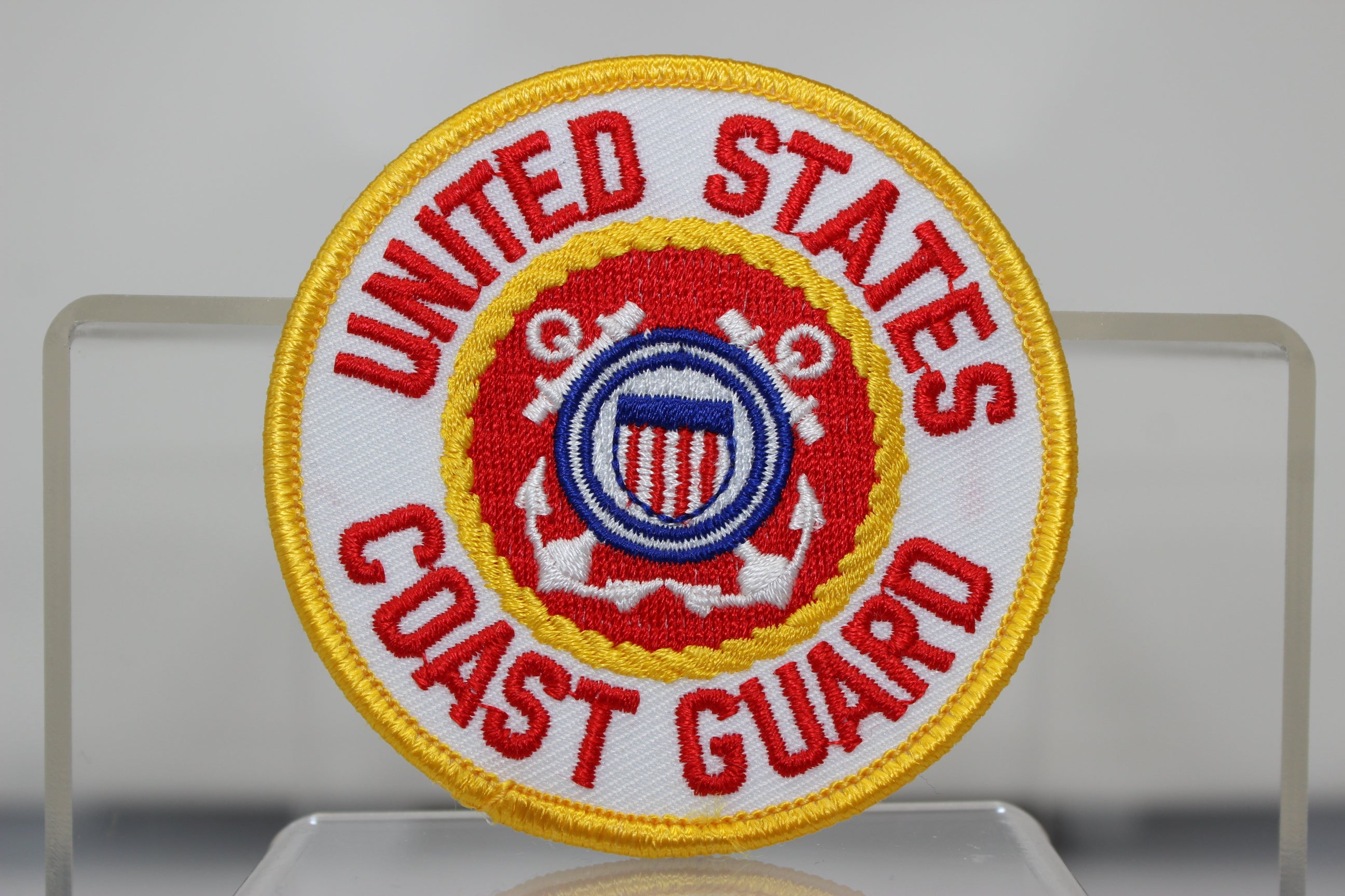 Coast Guard 3'' Round Patch