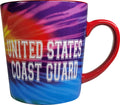 Coast Guard Tie Dye Mug
