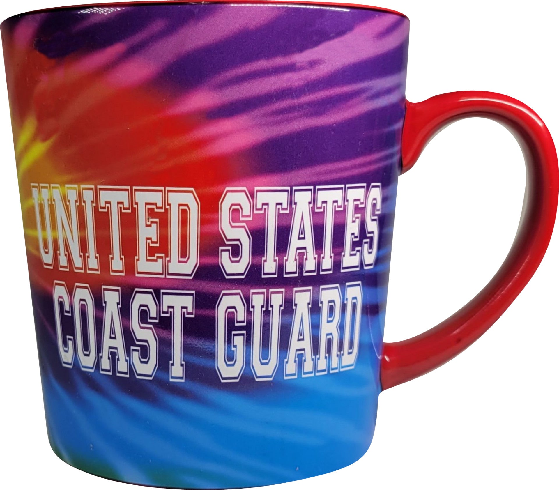 Coast Guard Tie Dye Mug