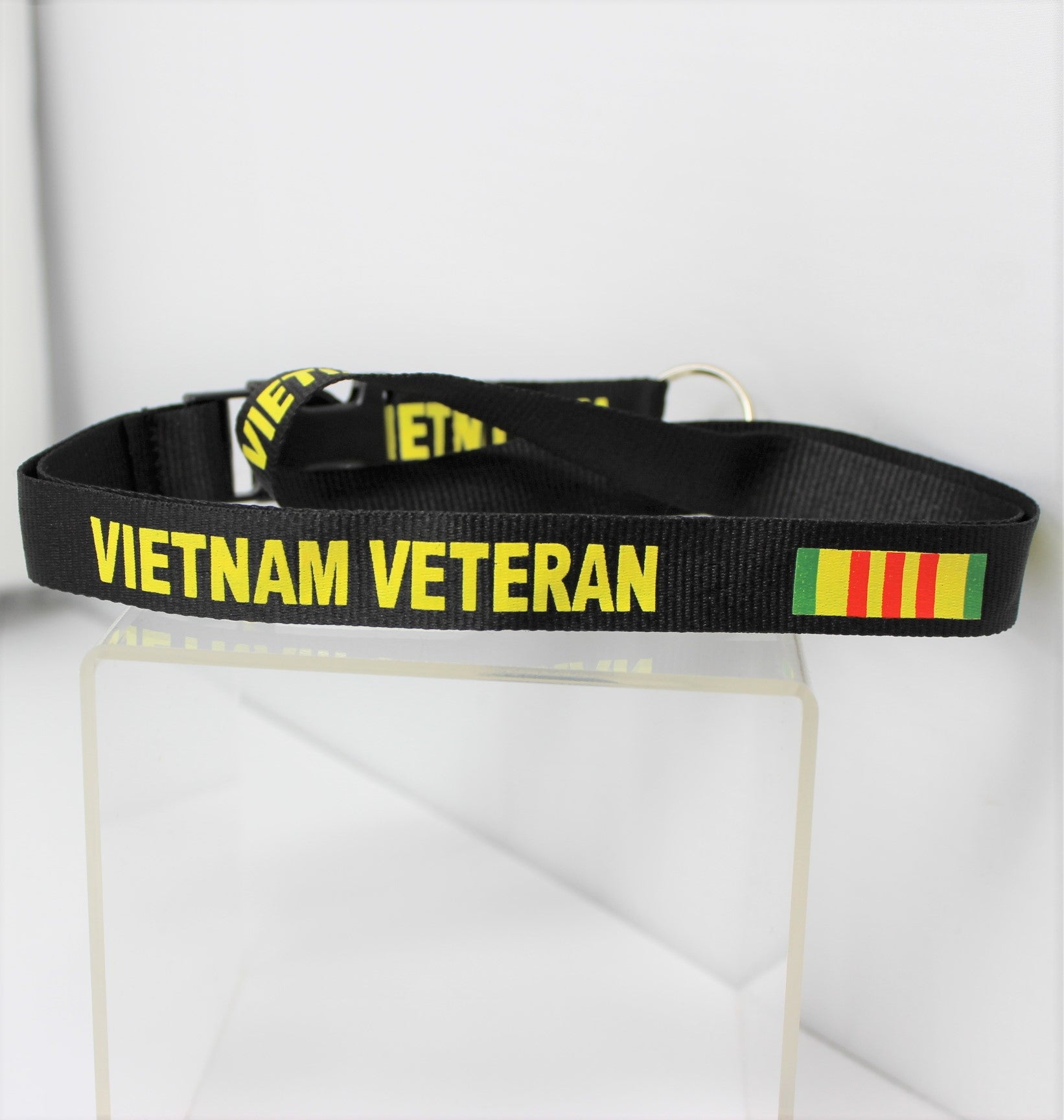 Vietnam Veteran with Campaign Ribbon  Lanyard