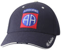 82nd Airborne "All American" 3D Foam Multi Position DEMB Blue Ball Cap