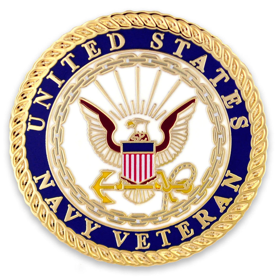 US Navy Veteran 3/4" Lapel Pin