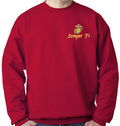 Marine Corps Sweatshirt Red