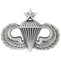 Senior Parachutist Badge on 1 1/4" Lapel Pin