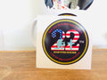 Stop 22 3" Decal