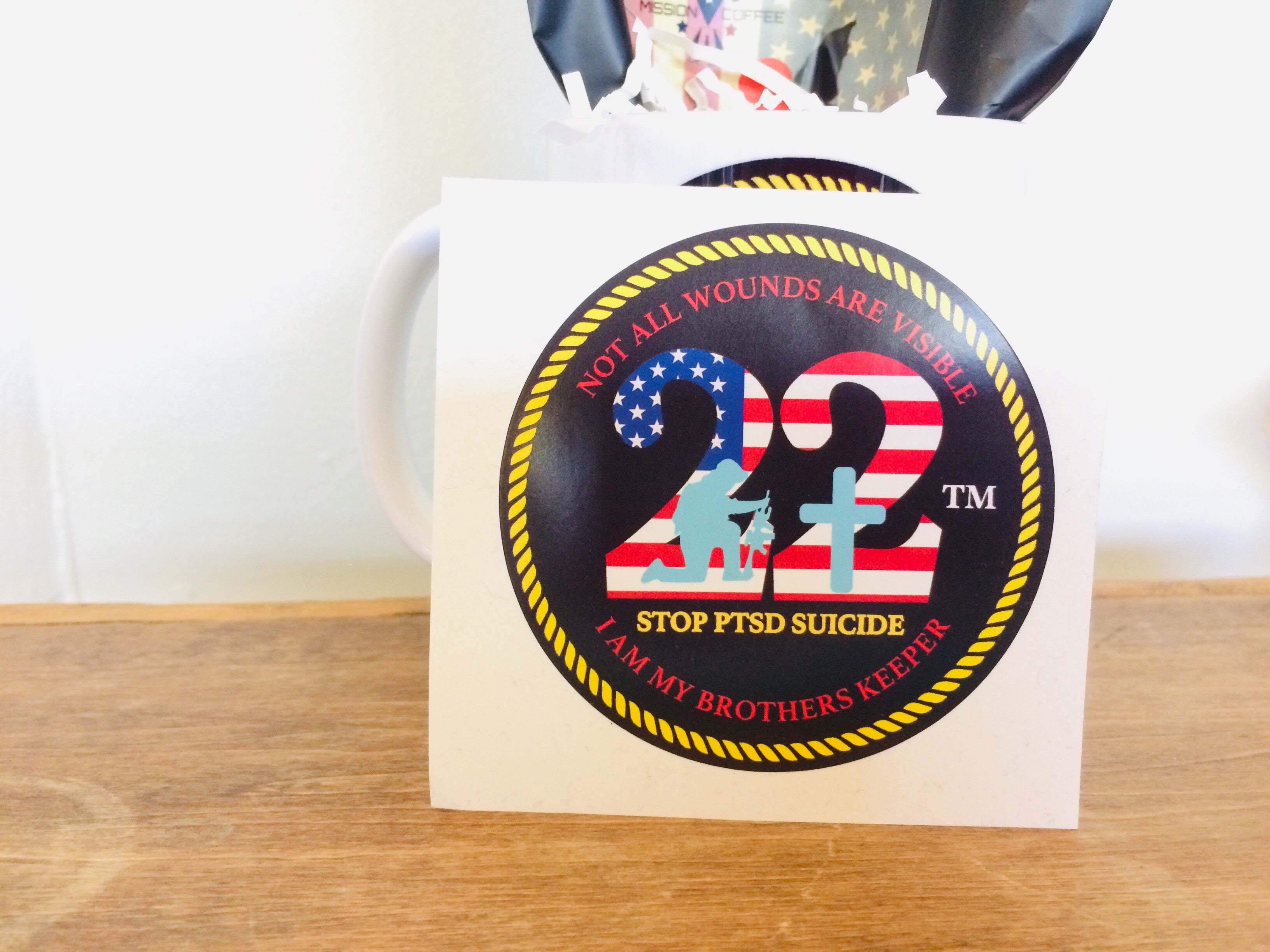 Stop 22 3" Decal