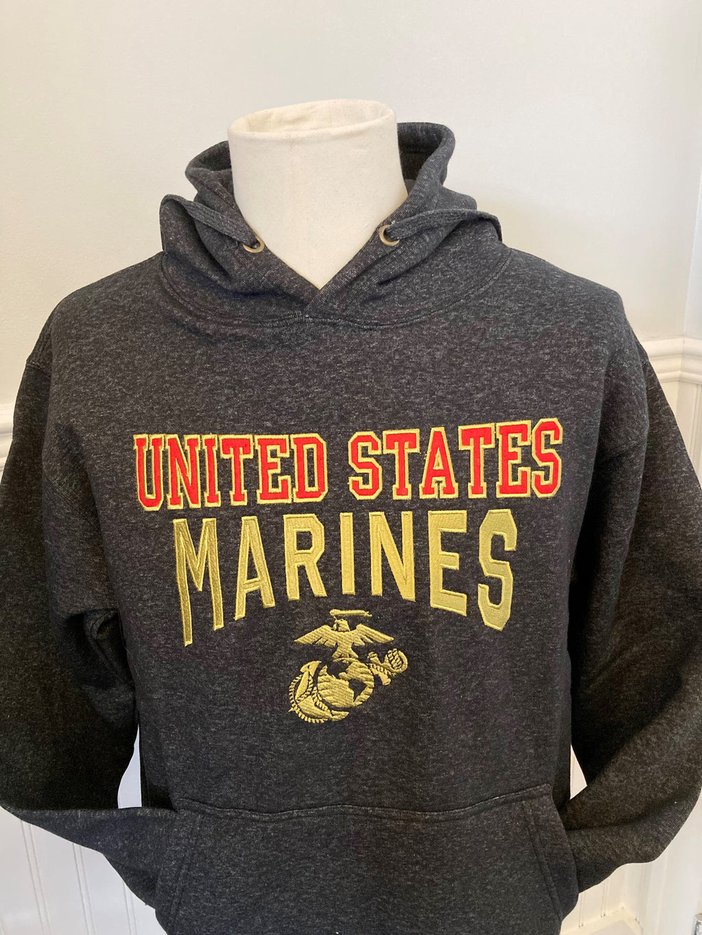 Pullover Hoodie USMC Logo