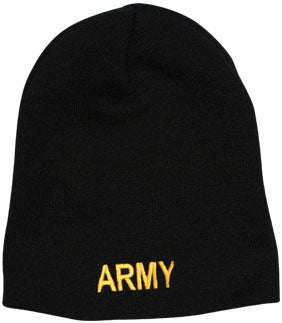 ARMY DEMB on Black Skull Cap