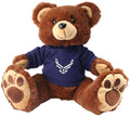 Air Force Bear with Blue Shirt