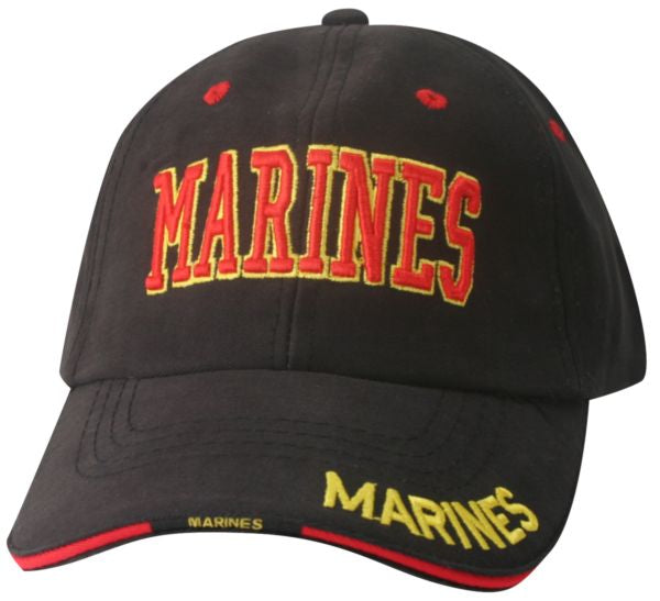 Marines 3-D Foam Black Ball Cap