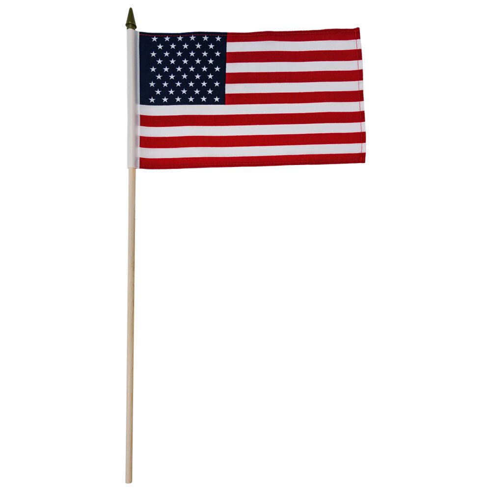 USA 8x12"  US No Fray Economy Cotton Mounted w/Spear