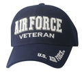 Air Force Veteran 3-D Foam Shadow Design DEMB Ball Cap  Blue