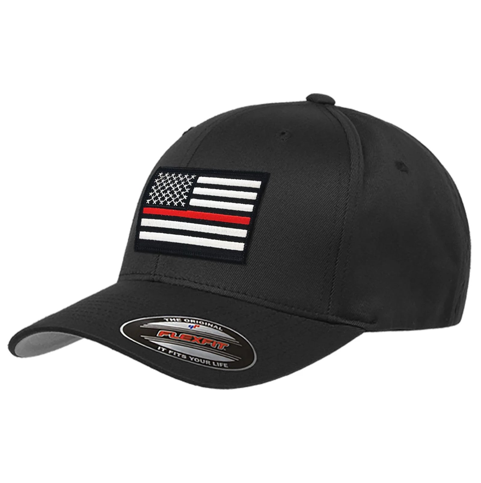 Thin Red Line Flex Fit Baseball Cap