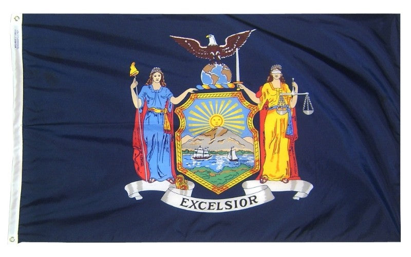 4x6 New York State Polyester Flag