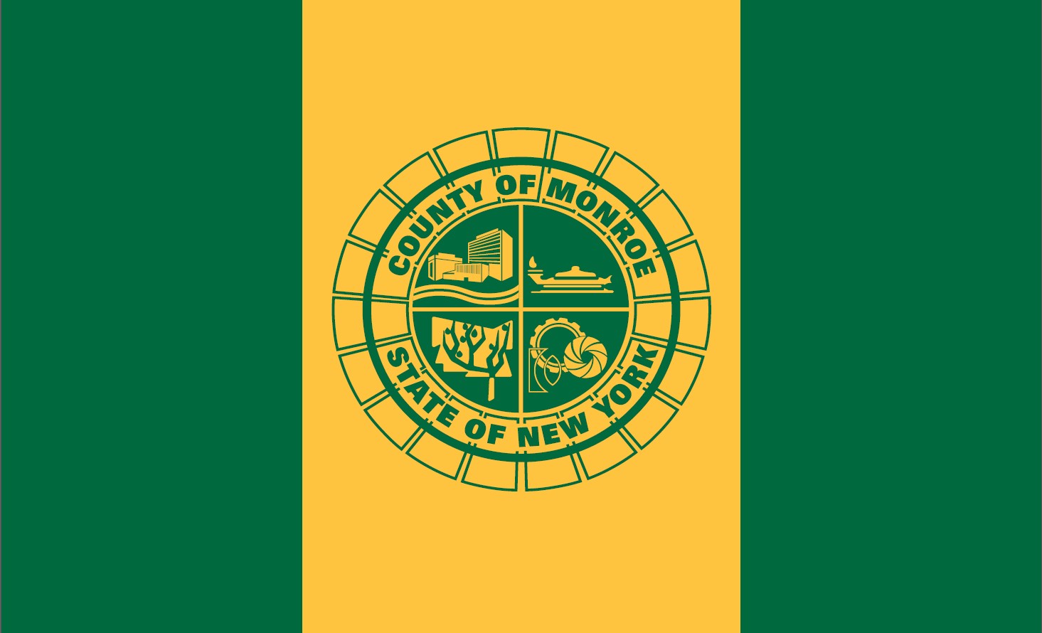 Monroe County Nylon Flag