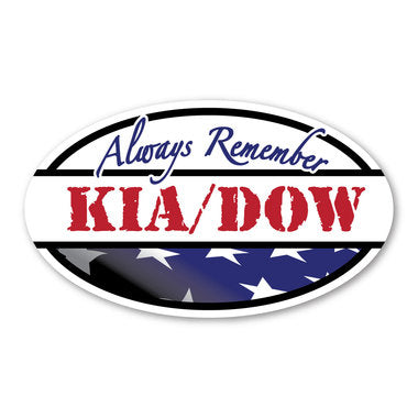 Killed in Action/Died of Wounds Magnet