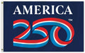 3x5 Polycotton America 250th Flag