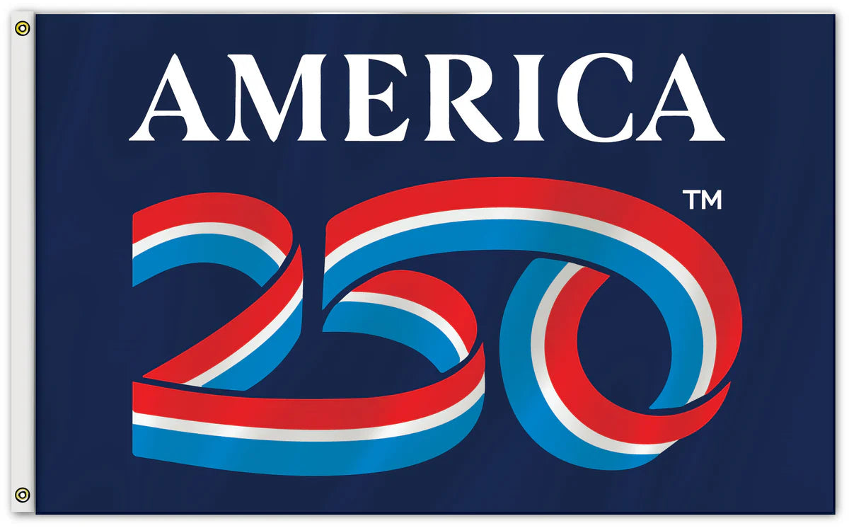 3x5 Polycotton America 250th Flag