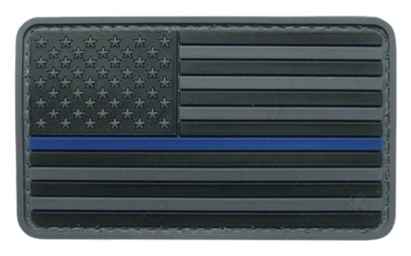 Thin Blue Line Flag Hook & Loop Patch