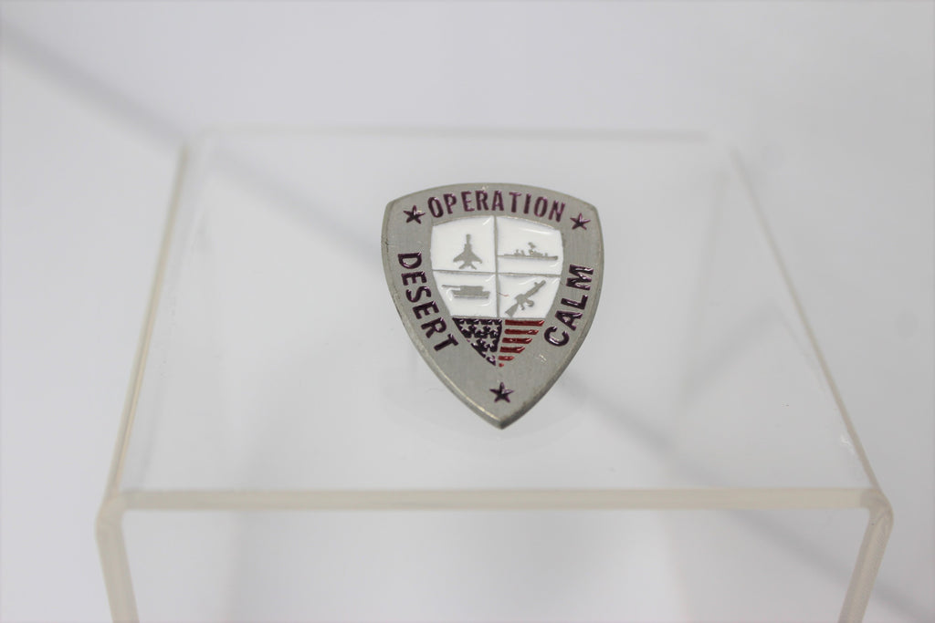 Operation Desert Calm  Lapel Pin