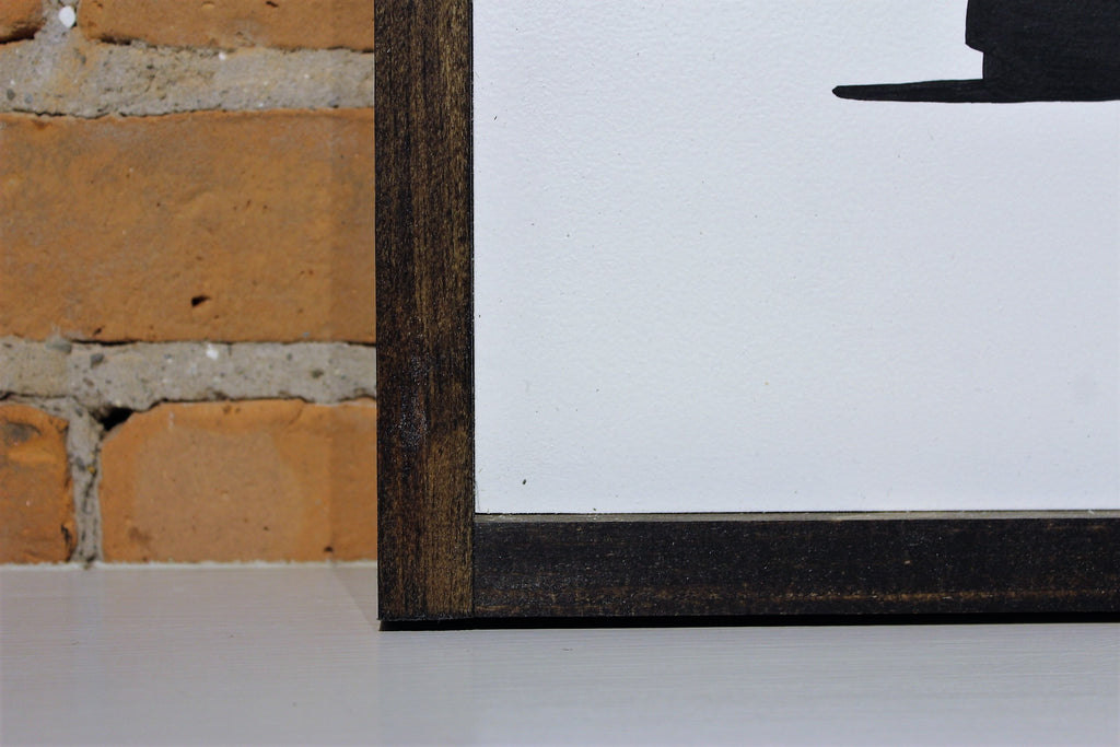 9/11 NYC Skyline Wooden Sign
