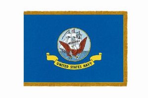 Navy Nylon Crown Flag