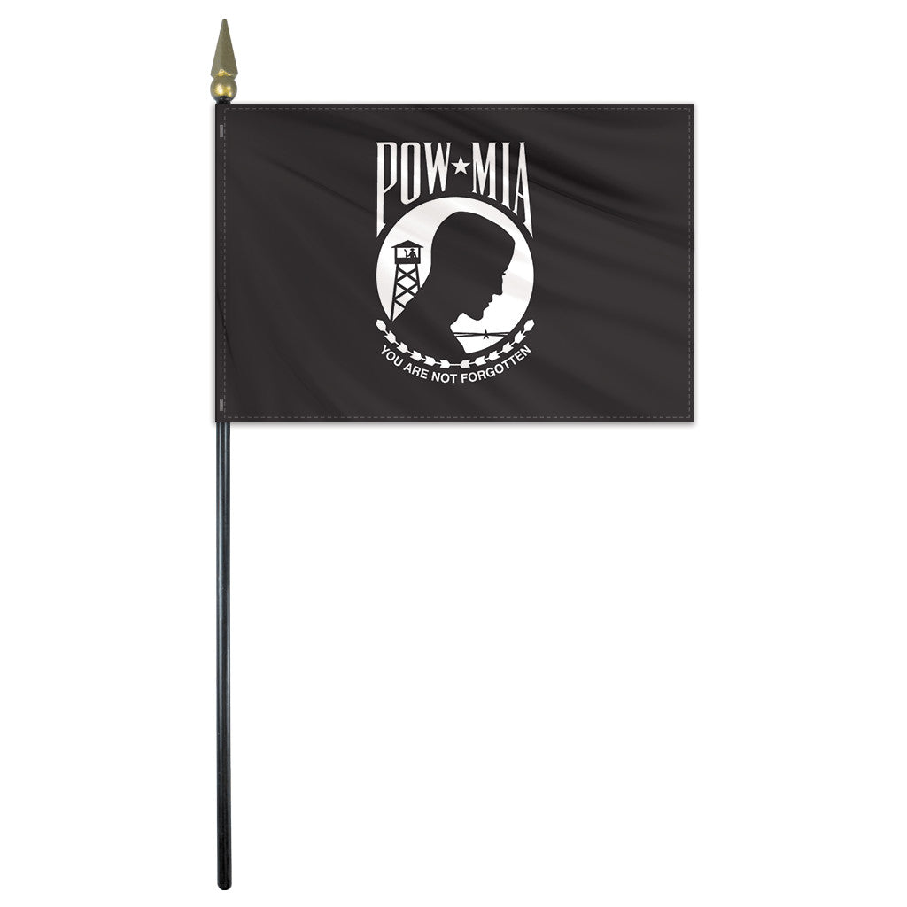 POW MIA Endura Gloss Stick Flag