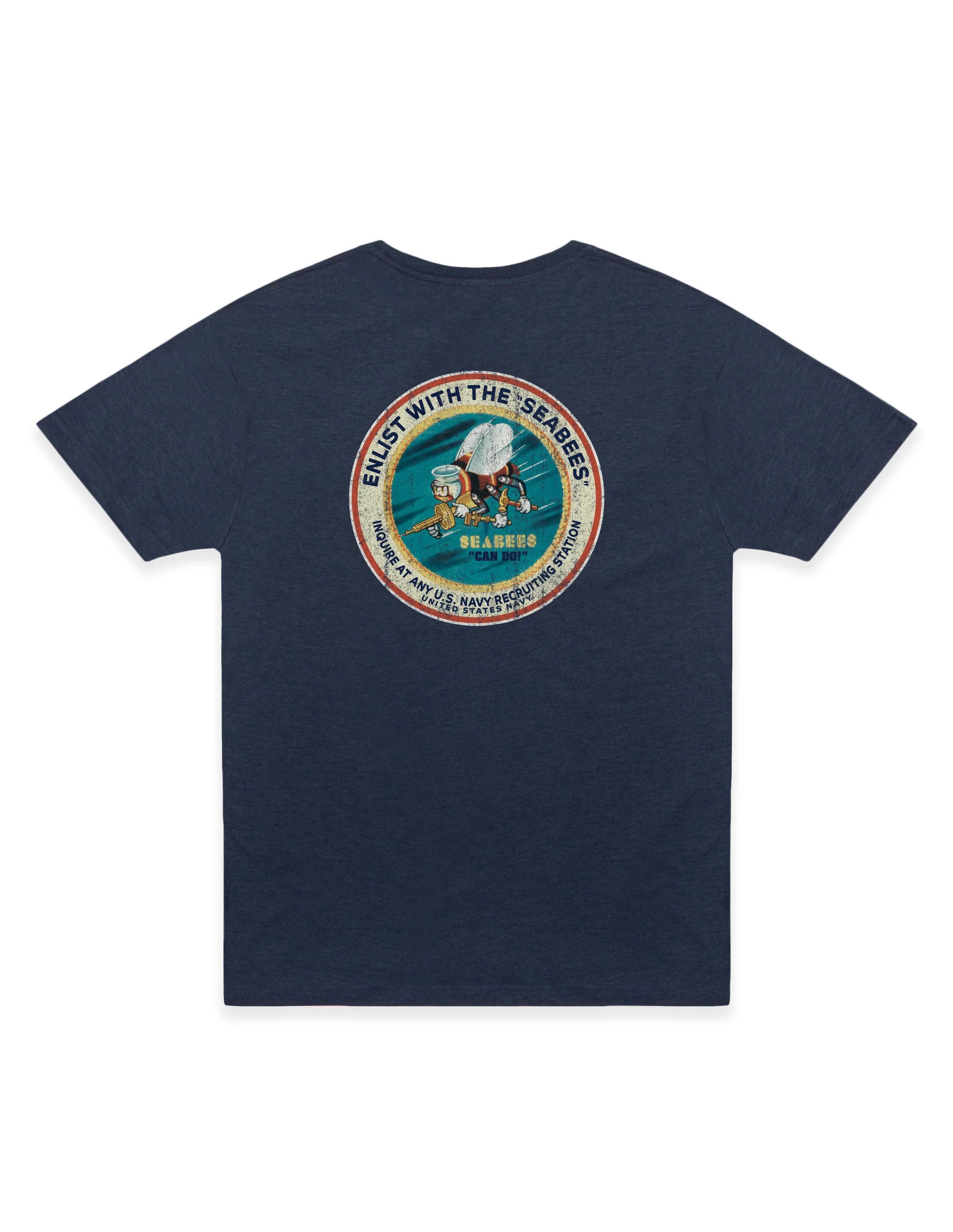 America's Navy Enlist with SEABEES! Tee (L)