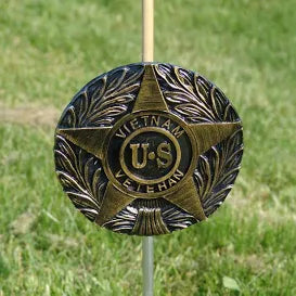 Vietnam Star Themoplastic Memorial Marker