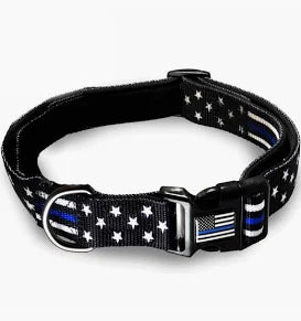 Thin Blue Line Pet Collar