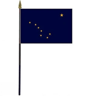 Alaska Endura-Poly Stick Flag