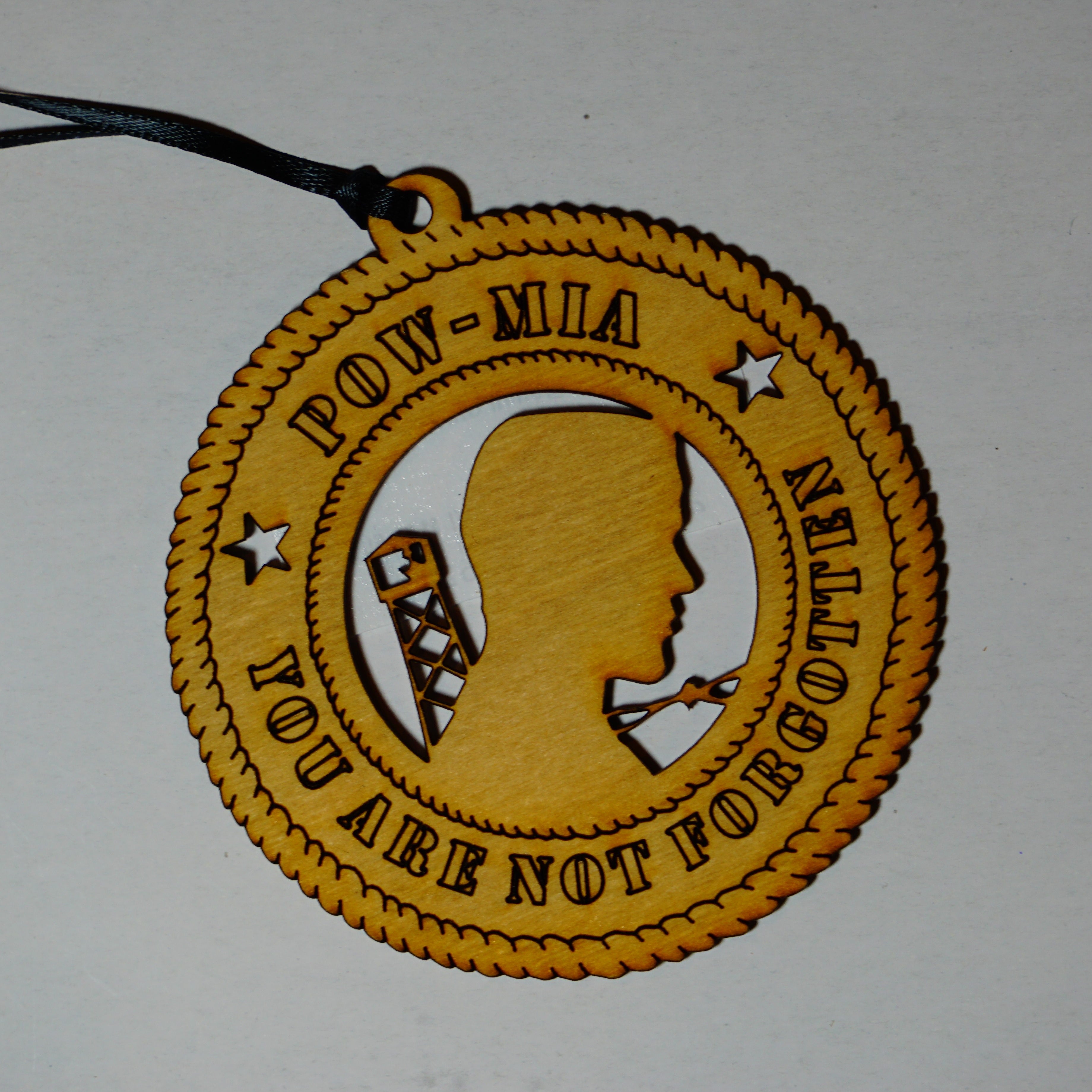 POW/MIA You Are Not Forgotten Ornament