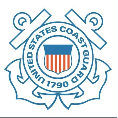 U.S. Coast Guard Crest 4.25"x4" Decal
