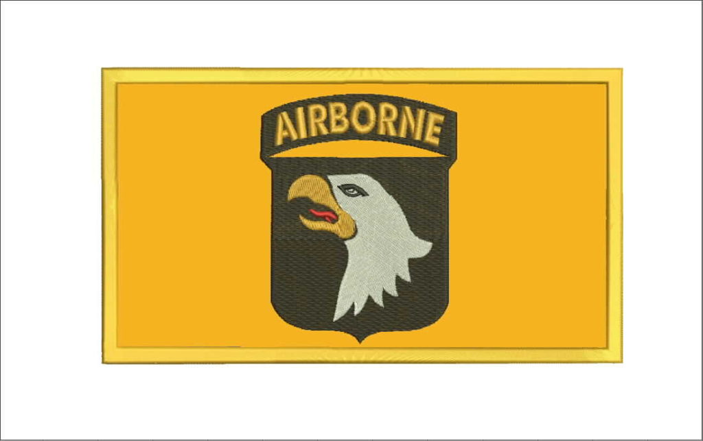 101st Airborne Hook and Loop Patch