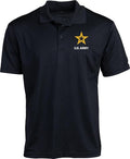 Polo - Black US Army