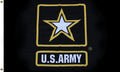 Army Star Nylon Flag 3x5'