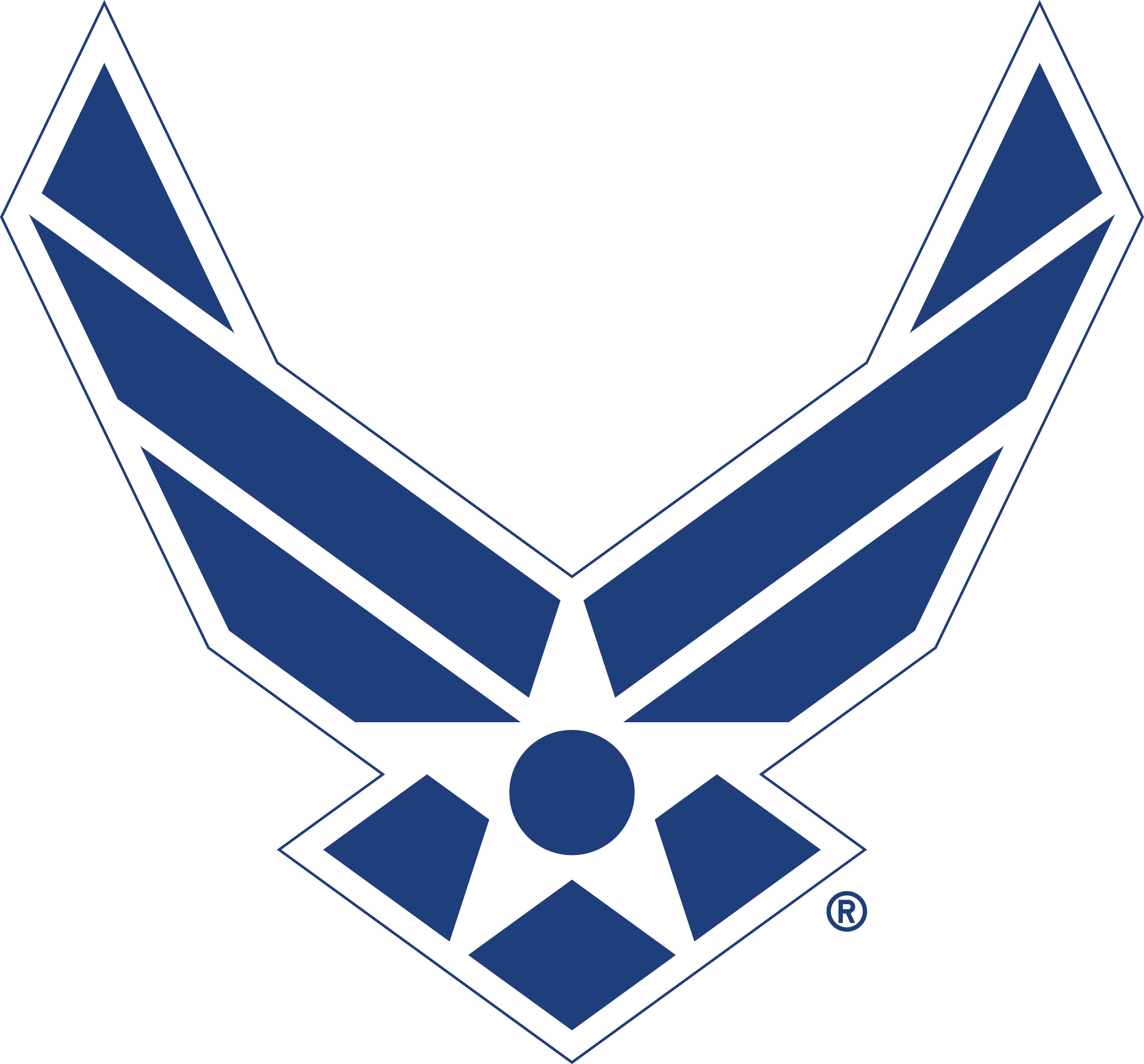 Air Force Symbol Large Magnet 11 1/2"