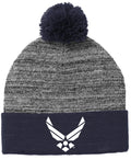 Air Force DEMB On Blue/Grey Watch Cap