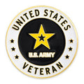 Army Veteran 3/4" Lapel Pin