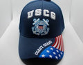 U.S. Coast Guard "USCG" Flag Brim