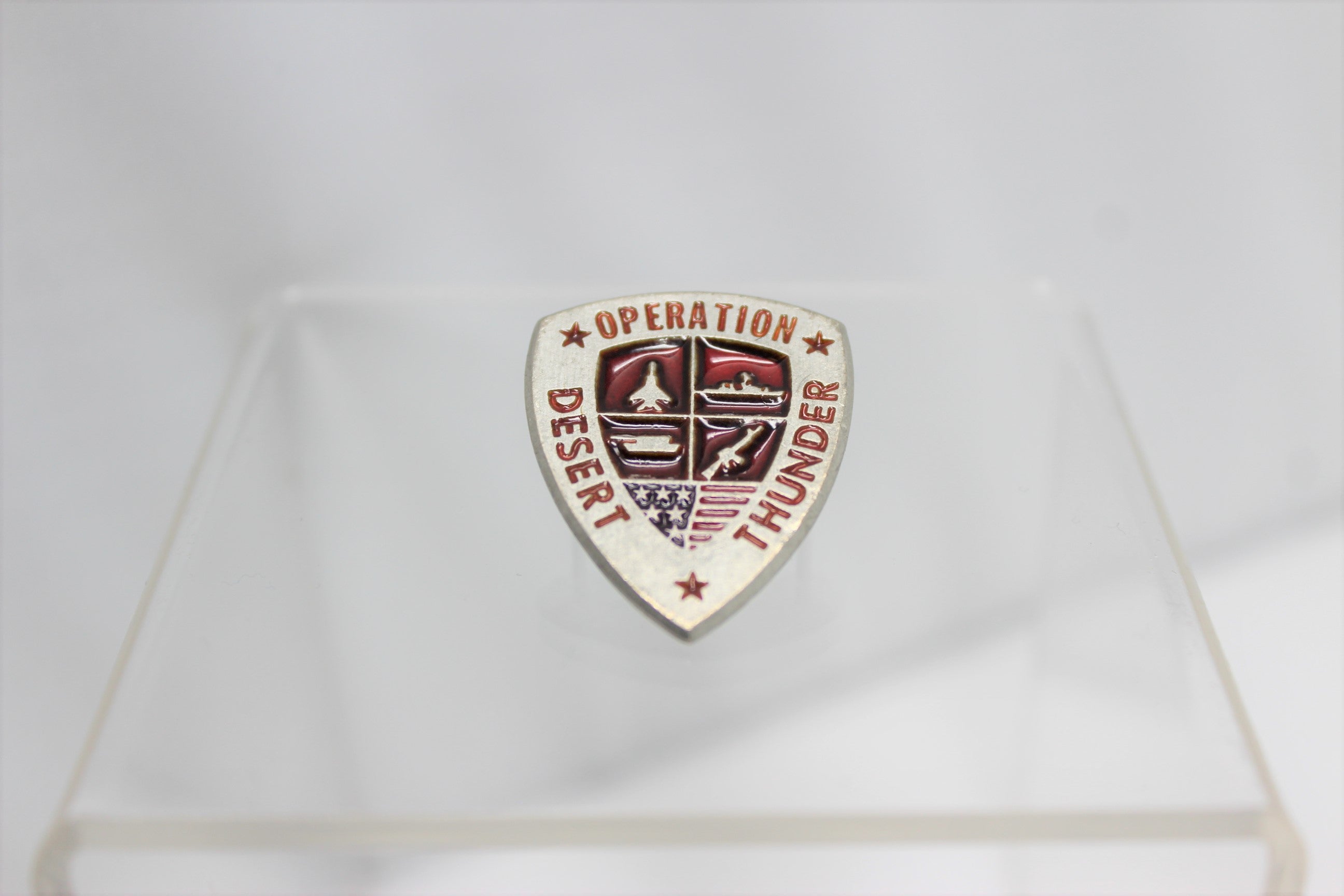 Operation Desert Calm  Lapel Pin