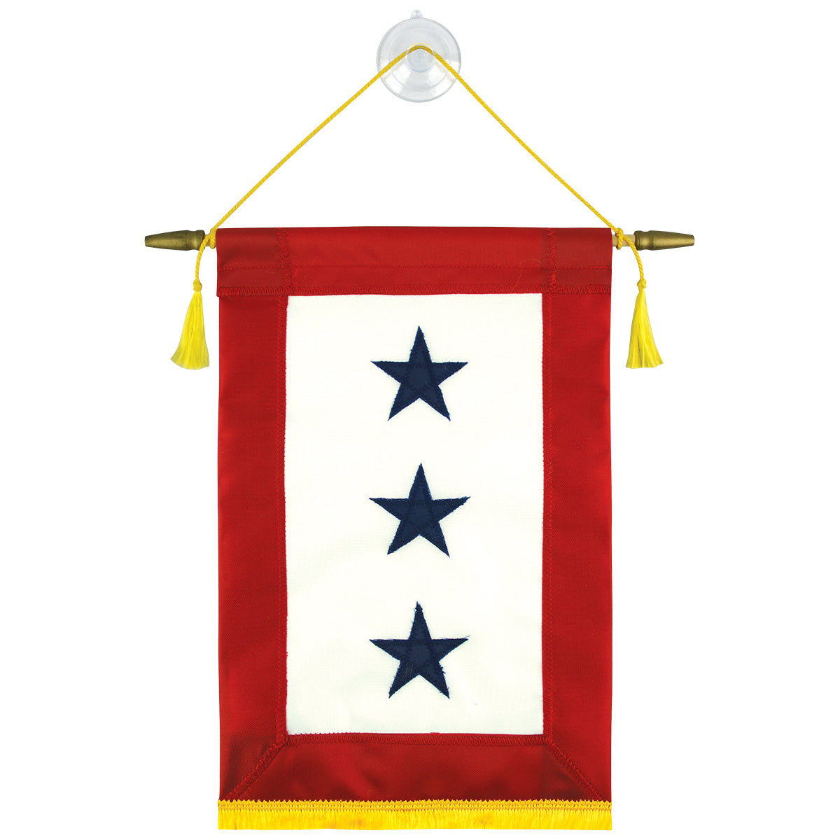 Blue 3 Star Service Banner
