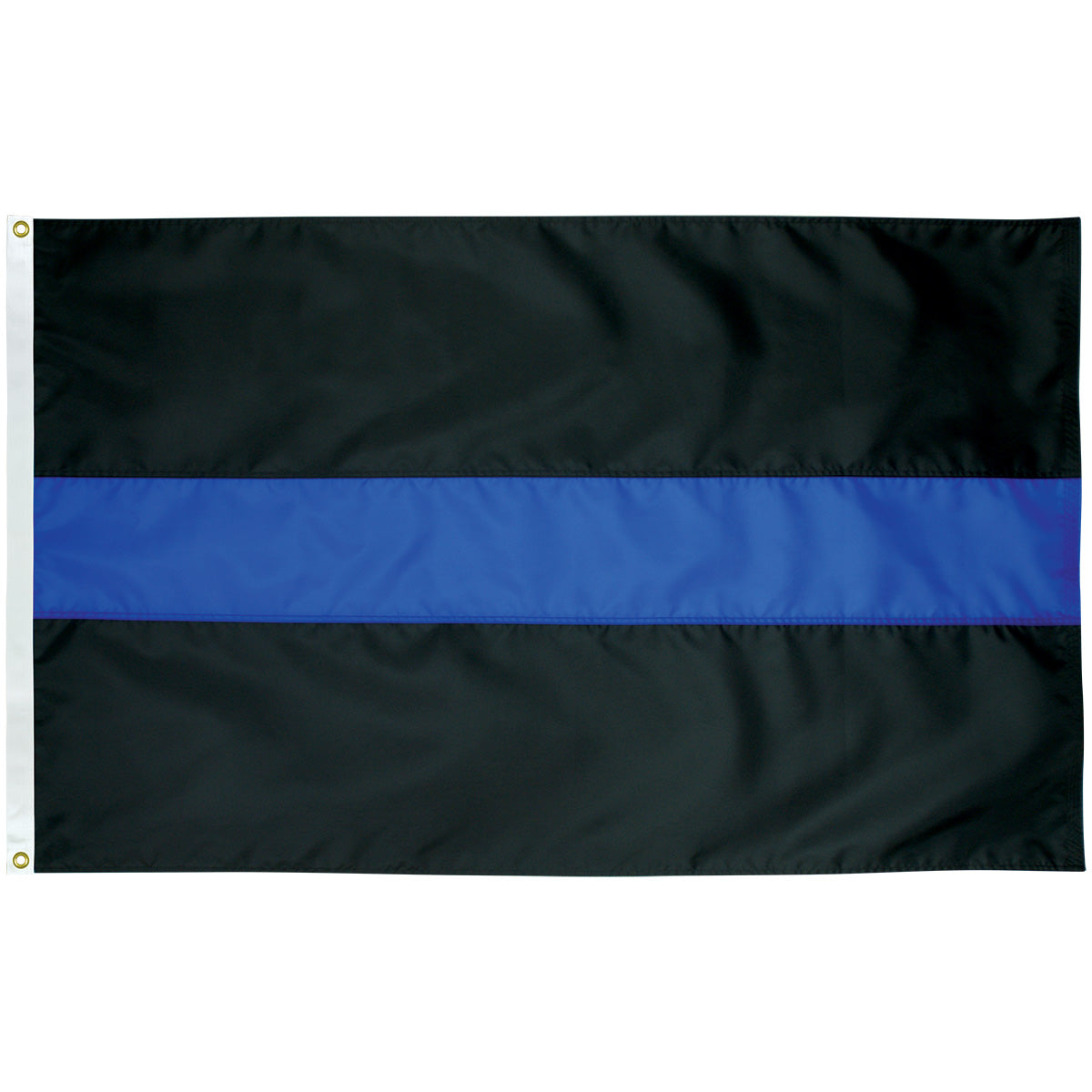 Thin Blue Line Nylon Flag