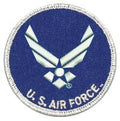 USAF 3" Round Patch