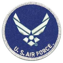 USAF 3" Round Patch