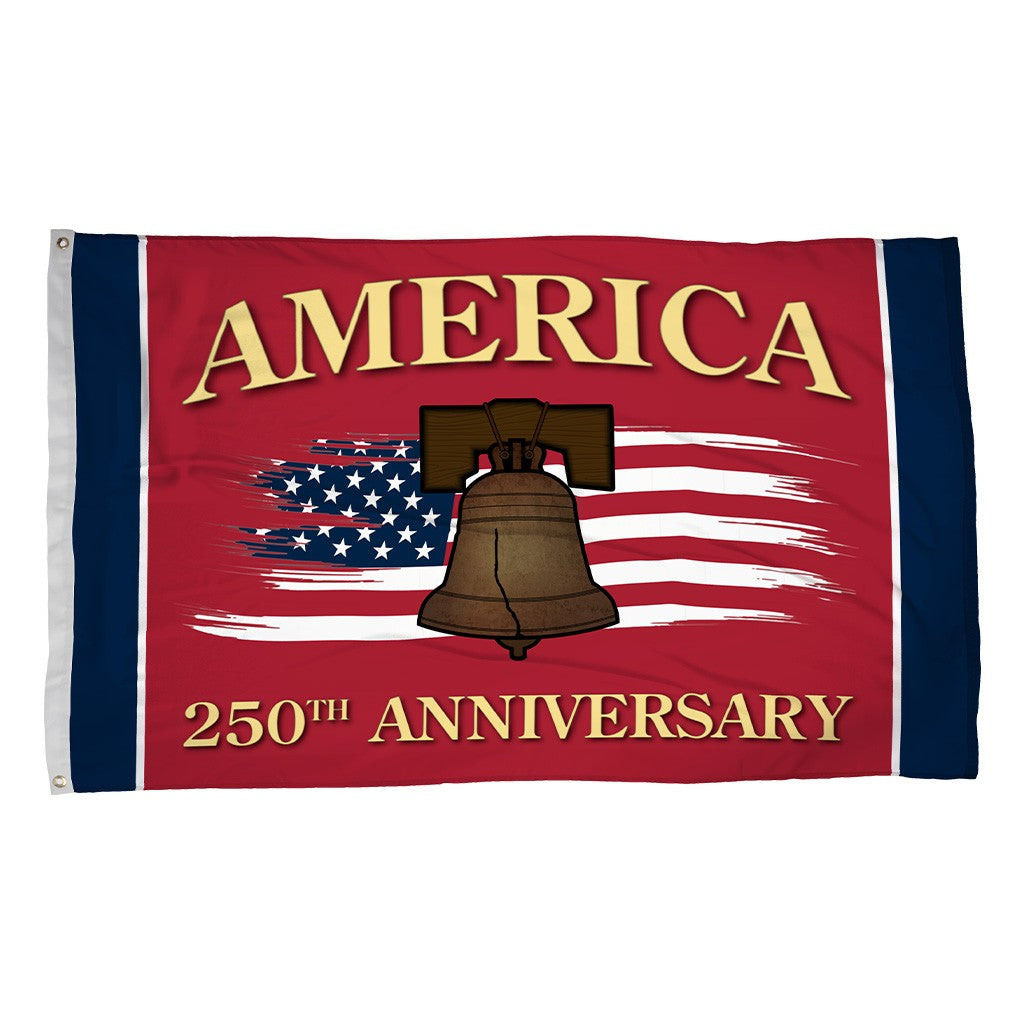 3x5 Liberty Bell 250th Anniversary nylon