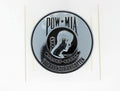 POW/MIA Chrome Plated Metal Auto Emblem 3.5 ''