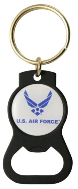 United States Air Force Symbol on Leather Key Fob
